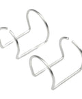 Top 24-Piece Plasma Cutter Consumables Kit For SG-55 AG-60 WSD-60 including metal guide hooks for efficient cutting performance.