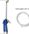 Air Blow Gun For Engine Cleaning With Long Nozzle And 4 Ft Hose Pneumatic Degreaser Sprayer Tool Built To Blast Dirt Grease And Oil