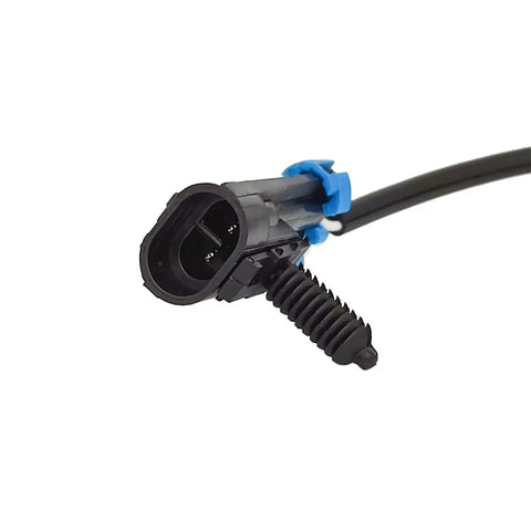 Street Tested Rear ABS Wheel Speed Sensor Covers 1998 To 2005 Chevy Blazer S10 GMC Jimmy Sonoma connector close-up view.