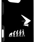 Hang Gliding Phone Case With Dope Hang Glider Art For Men And Women Gift Idea For Hang Gliders Air Sports Fans Outdoorsy Flyers Durable Protective Case For All Smartphones with evolution design