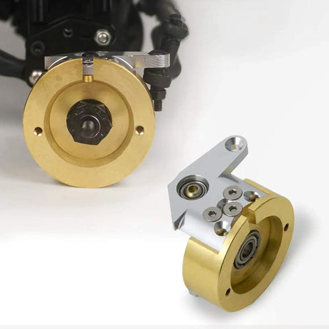 Brass Steering Knuckle Weights For One Tenth Scale RC Cars Fits Axial Wraith 90018 Crawler One Pair About 200g