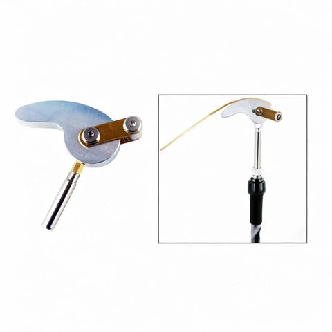 Woideklu Electric Wood Strip Bender For Smooth Model Boat Hulls with aluminum alloy frame and adjustable groove for curved bending.