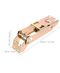 Drop Down Chest Freezer Hinge Replacement With Durable Metal Spring For Smooth Door Operation, 6.77x1.96x1.77 inches, iron hinge