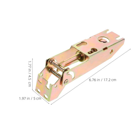 Drop Down Chest Freezer Hinge Replacement With Durable Metal Spring For Smooth Door Operation, 6.77x1.96x1.77 inches, iron hinge