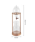 Chill Mode Ice Cold Brew Dripper Coffee Maker Featuring 600ml Borosilicate Glass And Stainless Steel Slow Drip Extraction System on display.