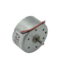 Two Pack 2V DC Mini Motors, 3500 RPM, Solar Ready Rotary Drive For DIY Projects, Car CD Player, Wind Turbine Generator, Small Electric Motor