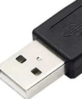 USB-A Male To MX1.25 Four Pin Terminal Connector Cable White With Dandy Wiring Setup And Awesome Connectivity For Your Projects Plus Nifty 1.25 Mm Pitch Adapter, close-up of USB-A male plug.
