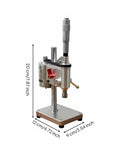 Mini Drill Press For Model Makers And Hobbyists, Tiny But Mighty Benchtop Drill Press With Precision Cross Slide Vise dimensions
