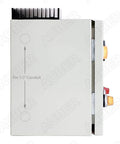 Side view of Heavy Duty Powder Coating Oven Control Panel with PID Controller, wall mount enclosure showing conduit ports.