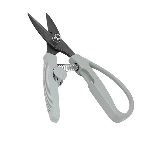 Heavy Duty Sheet Metal Snips And Tin Snips Wire Cutter With Precision Blades And Safety Lock And Non Slip Grip For Busting Through Iron Plates Hella Tough Metal Shears