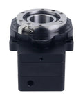 85mm CNC Hollow Rotary Actuator Rotating Platform With 10:1 Gear Ratio For Nema 23 Stepper Motors 8mm Input Shaft 1Pcs Pro Grade Hollow Shaft Rotary Stage For DIY CNC Milling And Robotics