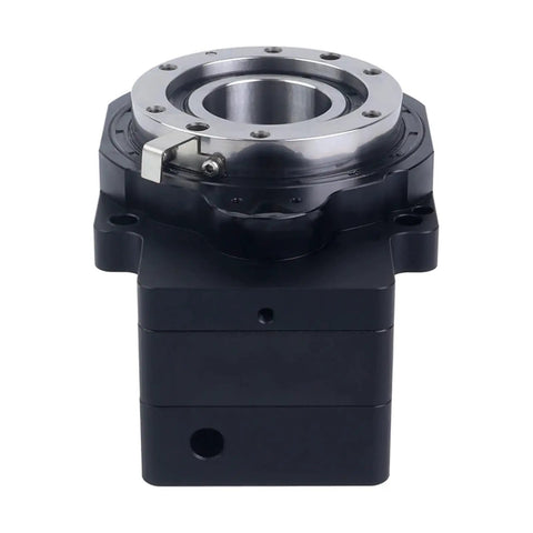 85mm CNC Hollow Rotary Actuator Rotating Platform With 10:1 Gear Ratio For Nema 23 Stepper Motors 8mm Input Shaft 1Pcs Pro Grade Hollow Shaft Rotary Stage For DIY CNC Milling And Robotics