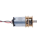 Badass N20 DC Gear Motor Hella Compact Full Metal Gearbox 3V To 6V Low Speed Torque Reduction Drive System with output shaft.