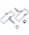 Fast Easy Exhaust Stud Clamp Kit For V6 And Smaller Cars Reattach Your Down Pipe To The Manifold Without Drilling Welding Or Removing Old Studs Includes