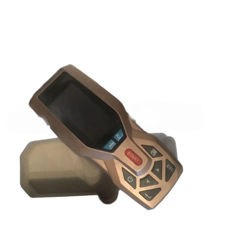 Pocket Sized Digital Surface Roughness Tester Bringing Plug And Play Simplicity And Dead On Accuracy Measurement Gauge shown from above