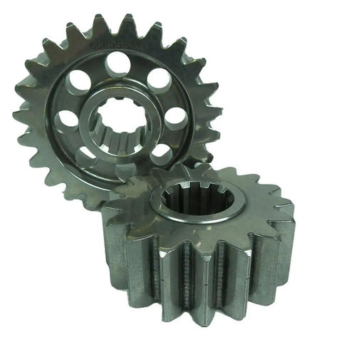 Lightweight Premium Quick Change Gear Kit with 10 Spline Gears, high-strength alloy steel, REM polished surfaces for big HP cars