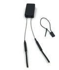 Six Channel 2.4GHz AFHDS2A Receiver with Dual Antennas for RC Gear, compatible with I6 series transmitters, top view.