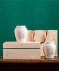 Vintage Ceramic Sealed Storage Jars Double Set For Storing Loose Tea Coffee Beans Spices Sugar And Herbs Fresh Big Time Your Pantry Deserves Straight Fire, featuring elegant designs and a sturdy gift box.