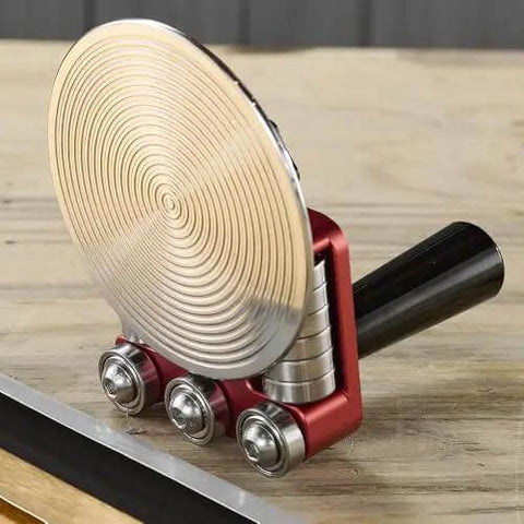 One Station Disc Bender For Sheet Metal With Large Disc Delivers Five Sixteenths To One And Three Quarters Inch Bends