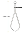 HARFINGTON 12-inch spring joint caliper with screw knob for wood turning lathe work