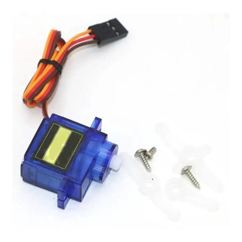 Top Shelf Six Channel Servo Motor Set For Rc Helicopter And Airplane Controls Compatible With Sg90 9G Servos with wire and screws.