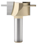 Pro Grade T Slot And Groove Router Bit 1/2 Inch Shank 5/16 Cut Diameter 3/4 Cutting Length side view for woodworking projects