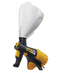 Power Tex Texture Sprayer For Walls And Ceilings With Three Nozzles, Quick Lock N Go, Durable Yellow Finish, side view