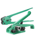 Heavy Duty Manual Strapping Machine Kit with Tensioner And Sealer For Pet And Pp Plastic Banding Up To Three Quarters Inch Wide tensioner tool