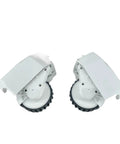 Robust Travel Wheels Right And Left Pair Compatible With Rooidmi Eve Plus Robot Vacuum Replacement Parts Durable Anti Scratch Rollers.