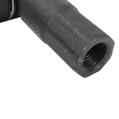 Beefed Up Front Outer Steering Tie Rod End Linkage Passenger Side Right Hand for 2014 2015 2016 2017 2018 Cherokee KL Jeep Replacement Upgrade Part Built To Last, threaded end close-up
