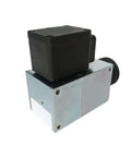 Beefed Up Escalator Brake Electromagnet LHP0500001 V2.7 for 9311 Models shown in metallic casing with black housing