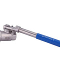 Spring Return Deadman Handle Ball Valve 1 Inch Stainless Steel 304 Full Port 1500 PSI For Water Oil And Gas Female NPT Industrial