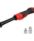 Upgraded Brushless Three Eighths Inch Cordless Ratchet Wrench Beast Mode With 60 Ft Lbs Torque Variable Speed And LED Work Light Compatible With Milwaukee 18V Batteries No Battery For Auto Shop And Home Projects
