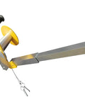 Drill Powered Wire Tugger For Electricians With 800 Pound Pull And 1 To 30 Gearbox, ideal for cable pulling between distribution boxes.