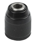 Black Keyless Drill Chuck 2-13mm With 1/2-20UNF Thread for Power Tools, Carbon Steel Body, Alloy Steel Jaws, 62x43mm