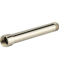 6.5 Inch Shower Arm Extender in Brushed Nickel, Solid Stainless Steel Shower Head Extender Lets You Lower or Extend Your Shower Arm