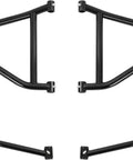 Rear Radius Arms High Clearance For Maverick DPS XMR XRS MAX 2013 2016 Upgrade A Arms With 1.5 Inch Additional Clearance And Heavy Duty Steel Construction Fits Up To 30 Inch Tires Off Road Upgrade Accessory, black steel arms