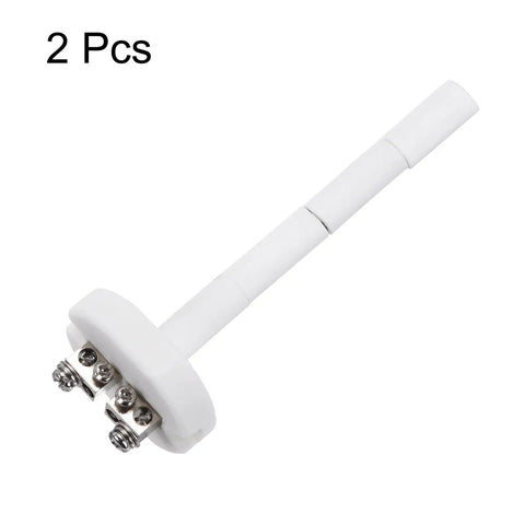2 Pack K Type Ceramic Kiln Thermocouple Probes 4 Inch Long 2x100mm For Muffle Furnace Oven High Temp 0 To 1100C Temperature Sensor Replacement Kit