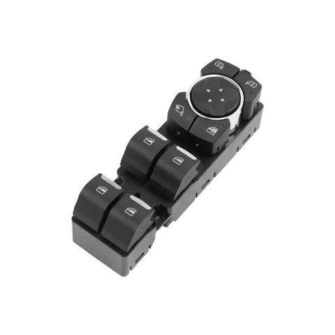 Driver Side Power Window Switch Fits Ford F-150 2021 To 2023 Replaces ML3Z-14529-BE BD black control panel for smooth window operation.