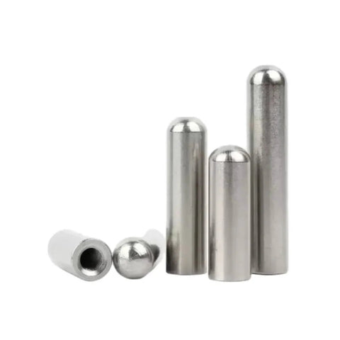 Heavy Duty Stainless Steel Dowel Pins With Inner Thread For Woodworking And Metalworking Round Head Cylindrical Positioning Fasteners