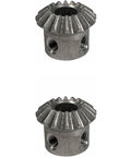 Two metal gears for Replacement Table Saw Bevel Gear 5140082-09 for Porter Cable PCB220TS PCB270TS, 2-Pack Pro-Grade Gear Replacement