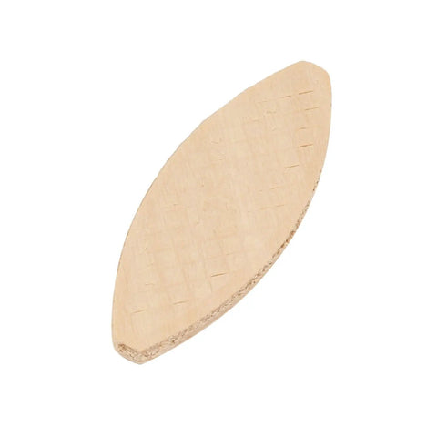 Single Beech wood biscuit from 100 Pack Hardwood Wood Biscuits Cabinetmaking Beech Joinery Dowels Compatible Joiners Sizes 0, 10, 20 Pro Grade