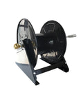 Portable Hose Reel Featuring Slick Single Arm Design For Totally Stress Free Water Pipe Storage And Fast Garden Hose Coiling, 50m capacity.