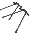 Retractable Folding Table Legs For Camping And Outdoor Dining Heavy Duty Metal Black Support With Stable Nylon Connector