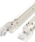 Full Extension Drawer Slides For Cabinets And Furniture, 12 Inch And 30 Cm, Heavy Duty Metal Roller Tracks With Detachable Quick Release Latches