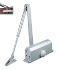 Heavy Duty Automatic Door Closer For Commercial And Storm Doors With Soft Close Mechanism Adjustable Closing Speed Hydraulic Damper