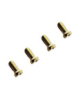 Clubmaster Replacement Backside Lens Screws Set With Screwdriver Four Golden Screws For RB3507 RB3016 RB4175 RB4246 RB4346 RB4416 And 0316S Eyewear On The Go Glasses Repair Kit showing four golden screws.