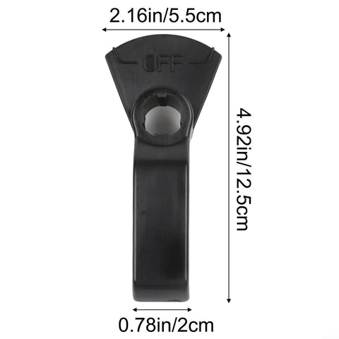Heavy Duty Pool Valve Rebuild Kit For Jandy Ports 4715 And 4716 With Handle Knob Cover Works Like A Charm On NeverLube And Gray Valves. black plastic handle knob cover, 4.92in x 2.16in