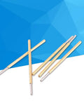 100 Pack 0.68mm Spring Test Probes With Round Head Pogo Pins For PCB Testing, 16mm Length, durable probing tools displayed on blue background