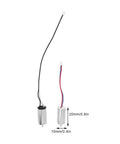 Micro Brush DC Motors Kit, 4 Pack, 3.7V 44k RPM High Speed Tiny 10x20mm Motors for Robots, Steering Gears, and Drones